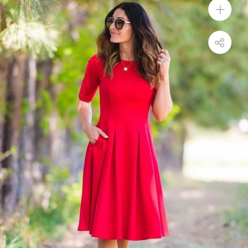 Red Dress Brigitte Brianna